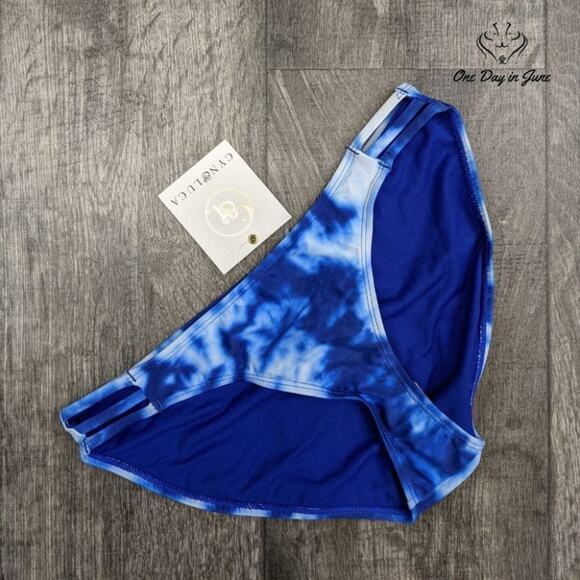 Cyn Luca Standard Stappy Side Bikini Bottom Swimsuit Size XL - Picture 3 of 4